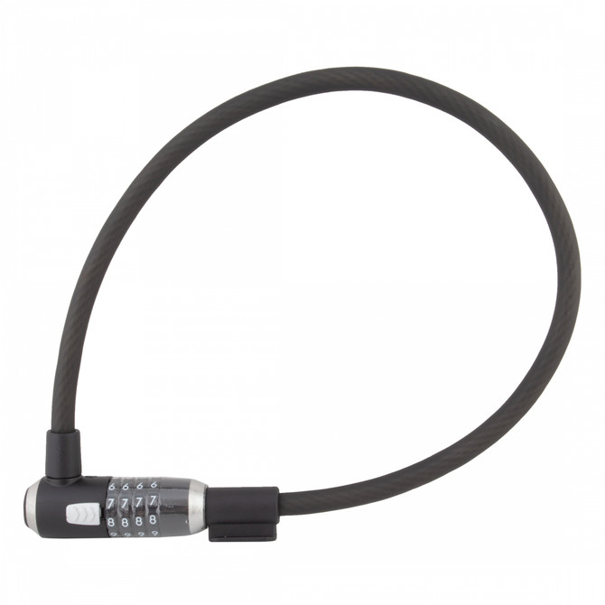Kryptonite KryptoFlex 1265 Combo 2.125 ft x 12 mm Cable Lock - Black