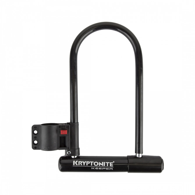Kryptonite Keeper Standard 4 x 8 in U-Lock with Bracket