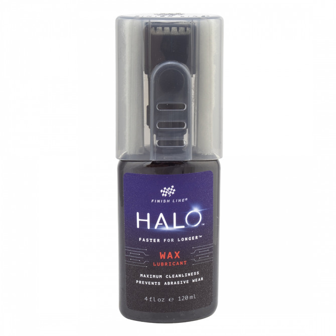 Finish Line HALO Wax Lubricant - 4 oz bottle with Smart Luber