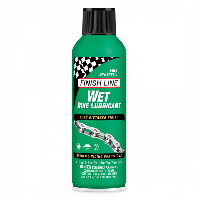 Finish Line Wet Lube - 8 oz aerosol