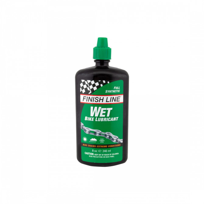Finish Line Wet Lube - 8 oz drip bottle