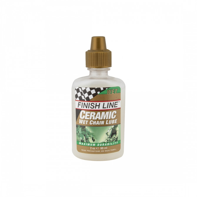 Finish Line Ceramic Wet Lube - 2 oz drip bottle