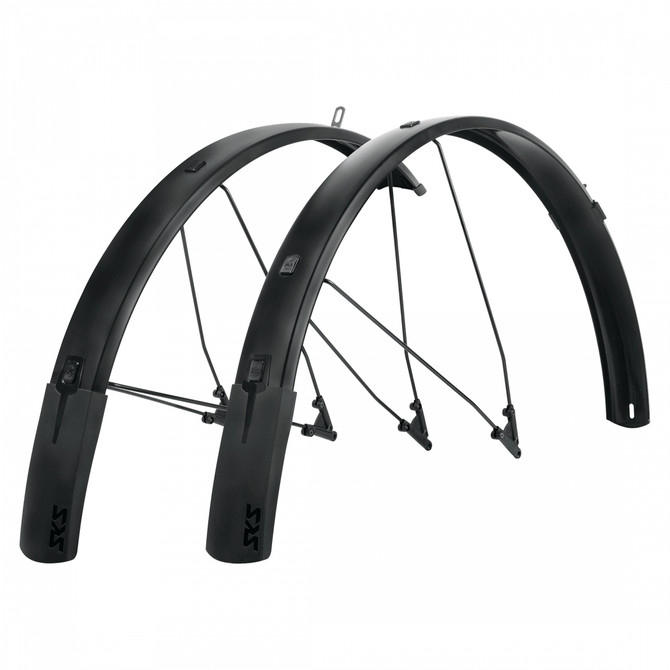 SKS Bluemels Style B65 27.5/29/700x1.75-2.25 Fender Set - Matte Black