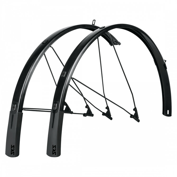 SKS Bluemels Style B46 700x28-37 Fender Set - Matte Black