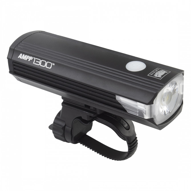 CatEye AMPP1300 HL-EL1300RC USB-C Headlight - Black