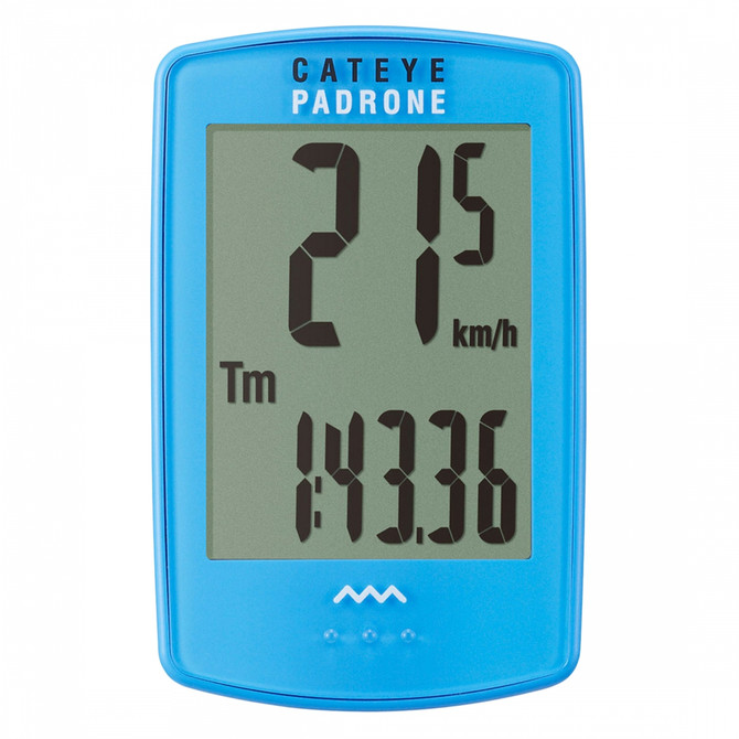 CatEye Padrone CC-PA100W Wireless Computer - Blue