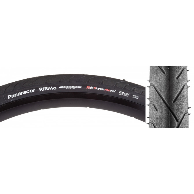 Panaracer RiBMo ProTite 700x32 Wire Bead Urban and Commuter Tire - Black/Black