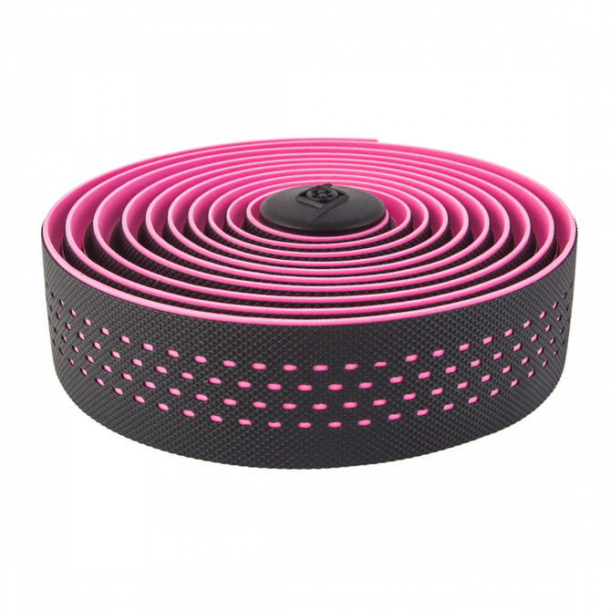 Origin8 Handlebar Tape & Plugs Dmnd Perf Bk/Pk