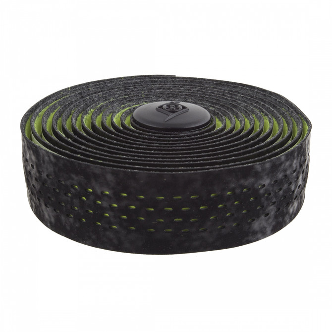 Origin8 Handlebar Tape & Plugs Softac Perf Bk/H-V YL