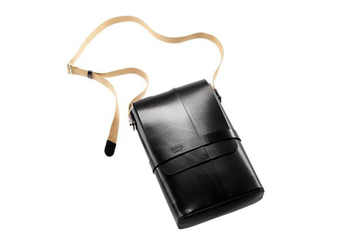 Brooks SOHO Leather Shoulder Bag - Black