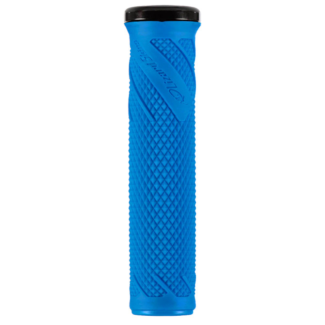 Wasatch Single Clamp Lock-On Grips Deja Blue