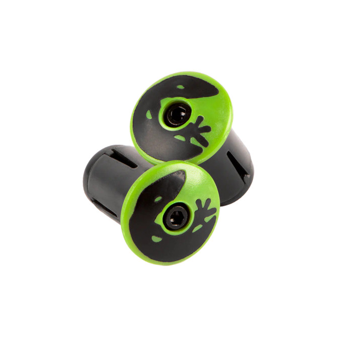 Road Bar End Plugs – Hyper Green Lizard Skins Handlebar Finish Road Bar End Plugs – Hyper Green Lizard Skins Handlebar Finish