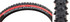 Panaracer Fire XC Pro 26 x 2.1 Wire Bead Tire - Black/Red