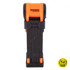 Kryptonite Evolution 790 Key 90 cm x 5.4 mm Folding Lock with Bracket - Black/Orange
