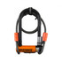 Kryptonite Evolution Mini-7 3.25 x 7 in U-Lock with 4 ft Cable and Bracket