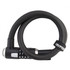 Kryptonite KryptoFlex 1565 Combo 2.125 ft x 15 mm Cable Lock with Bracket - Black
