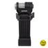 Kryptonite Keeper Combo 85 cm x 3 mm Folding Lock with Bracket - Black