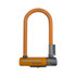 Kryptonite KryptoLok Mini 7-7 3.25 x 7 in U-Lock with Bracket - Light Orange