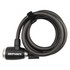 Kryptonite KryptoFlex 1218 Key 6 ft x 12 mm Cable Lock with Bracket - Black