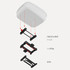 KLICKfix Racktime Vario Adapter - Quick Release Mount