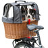 KLICKfix Doggy Basket Plus GTA Dog Bike Basket - Natural