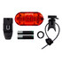 Cateye TL‑LD135‑R Omni 3 Rear Safety Light – 360° Visibility