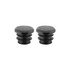 Alloy Road Push-In Bar End Plugs - Black
