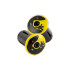 Road Bar End Plugs – Viper Yellow Lizard Skins Handlebar Finish Road Bar End Plugs – Viper Yellow Lizard Skins Handlebar Finish