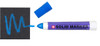 BLUE SOLID PAINT MARKER SAKURA XSC-36