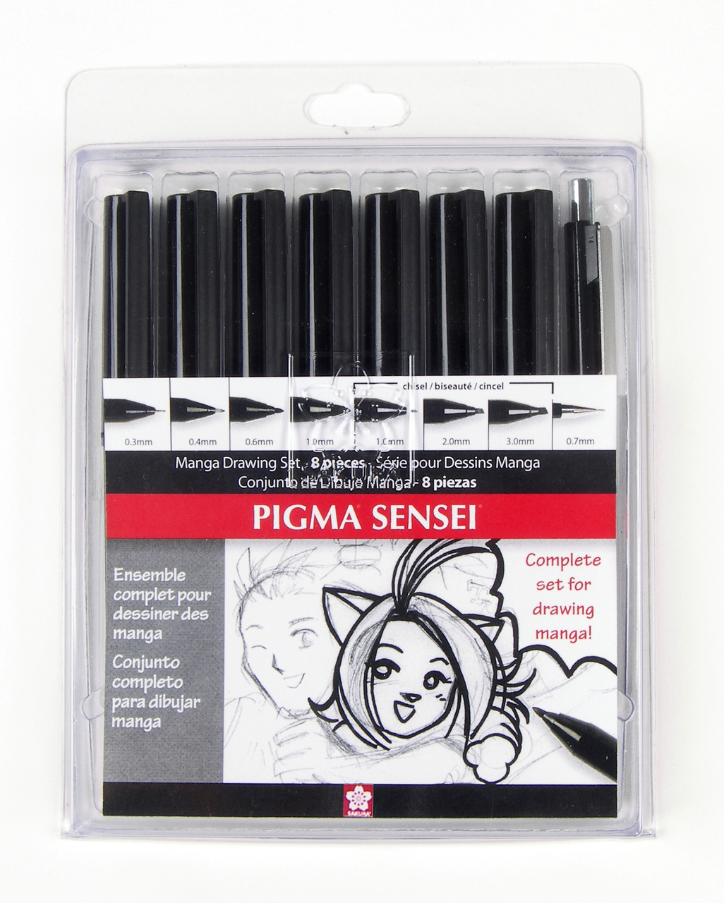 Sakura Pen-touch Medium 2.0mm Permanent Marker Black Silver Red White Pack  of 3/6/12 Pens 