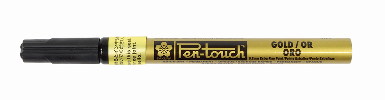 Sakura PenTouch Calligrapher Fine Pen - Gold