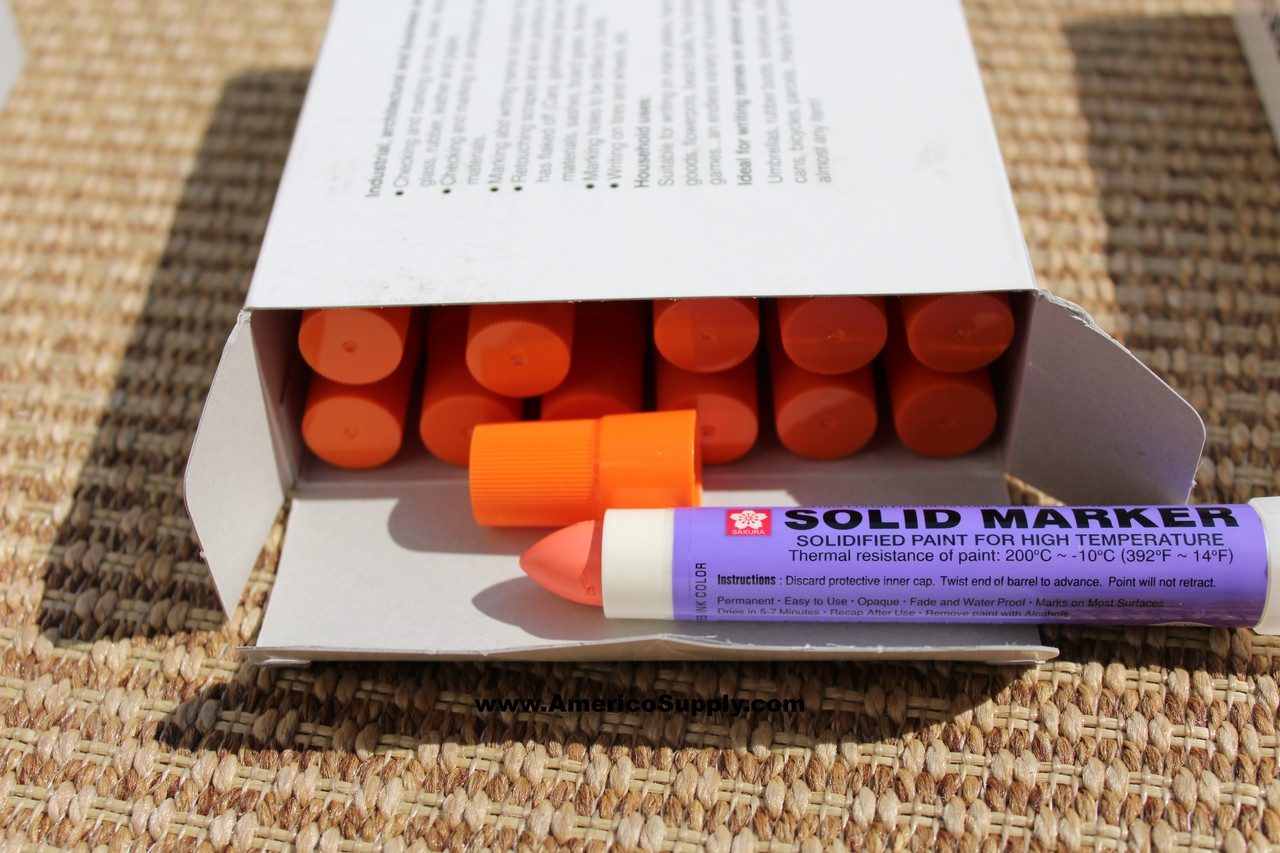Paint markers Orange Sakura Solid xsc-5