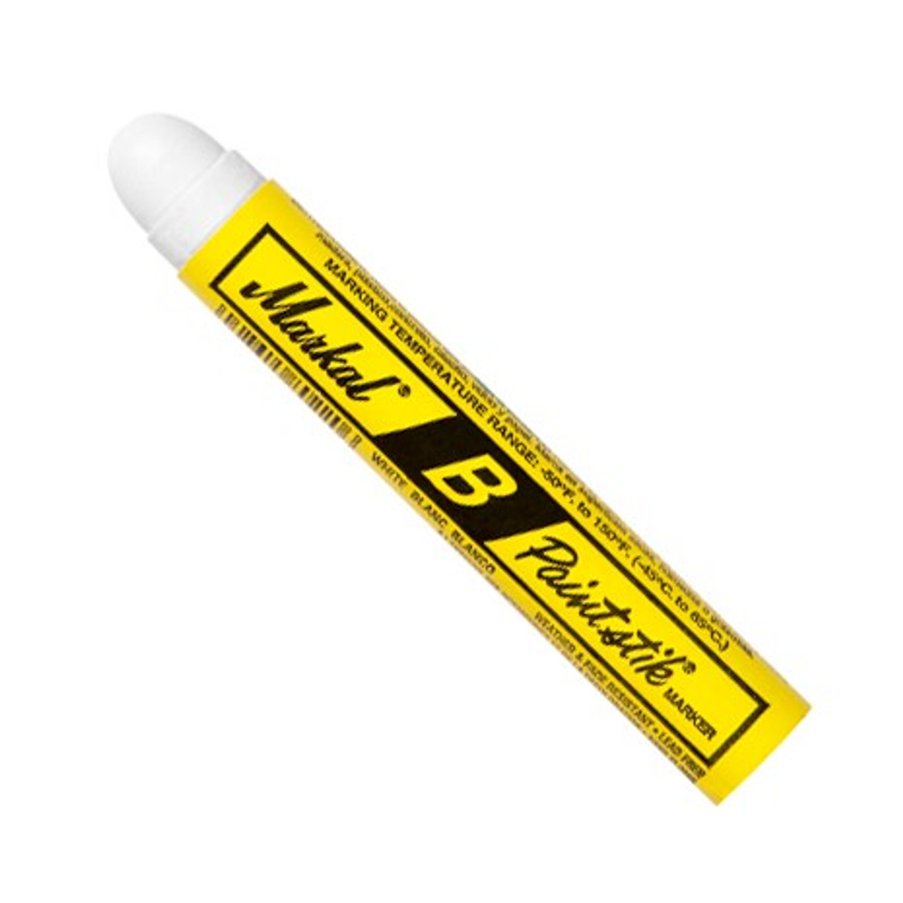 Markal B Paintstik Marker - White