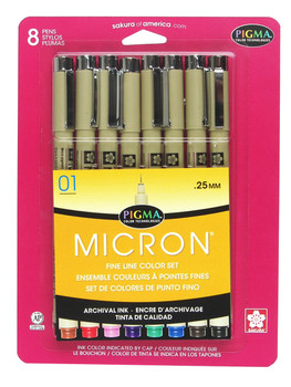 Sakura Pigma Micron Pen Black 0.2 - Anandha Stationery Stores