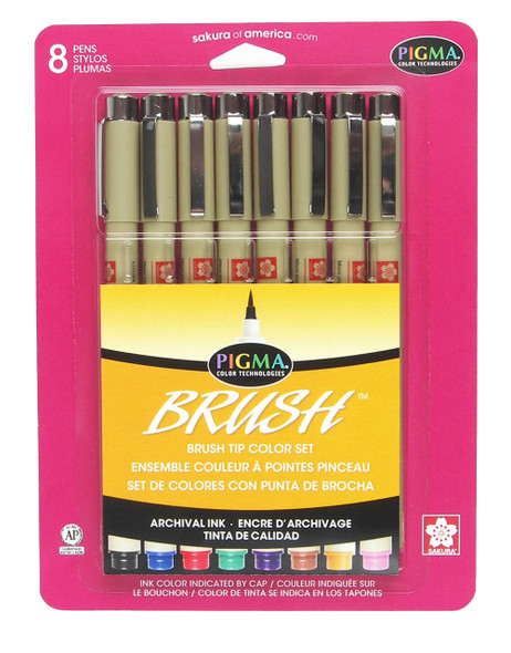 BRUSH 8 PC SET 38062