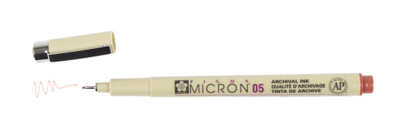 MICRON 05 PEN 0.45MM - BROWN
