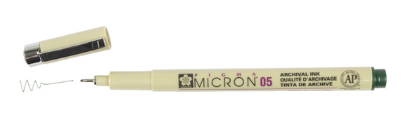 MICRON 05 PEN 0.45MM - HUNTER GREEN