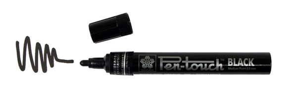 PENTOUCH, MED 2.0MM - BLACK