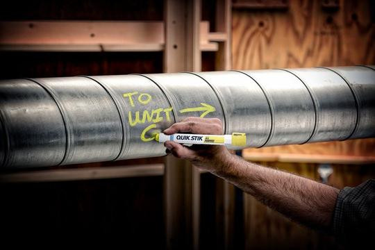 Orange paint marker Quik Stik