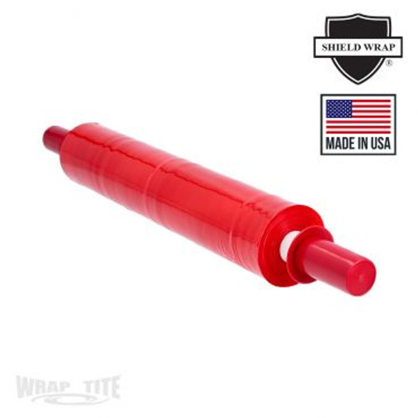 ZPW2080FR8 20 x 1000 x 80 4 rls cs Pipe Wrap Red with 8 Red Hdl