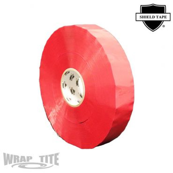 48mm x 914m, 2 mil, 6 rls/cs, Red Acrylic Tape