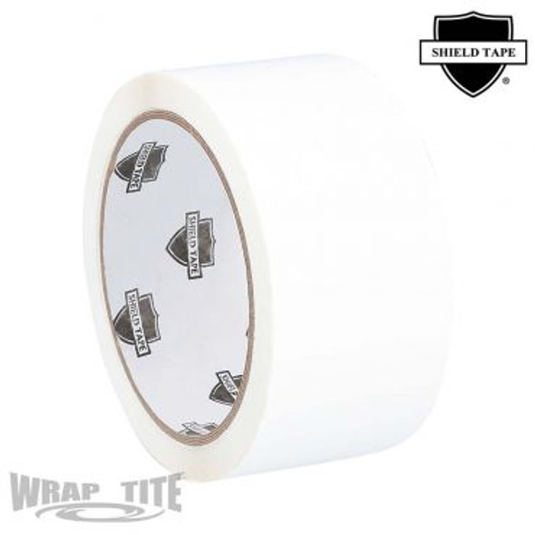 48mm x 100m, 2 mil, 36 rls/cs, White Acrylic Tape