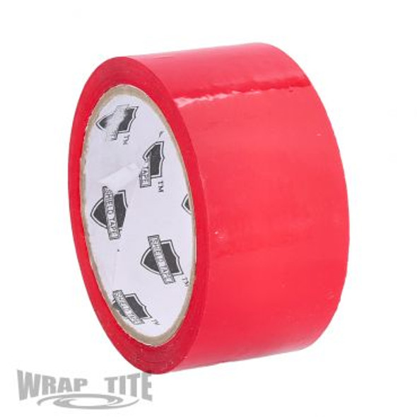 48mm x 50m, 2 mil, 36 rls/cs, Red Acrylic Tape