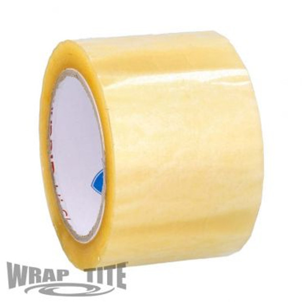 72mm x 100m, 24 rls/cs, Yellow Transparent Hybrid Tape; 2 Mil