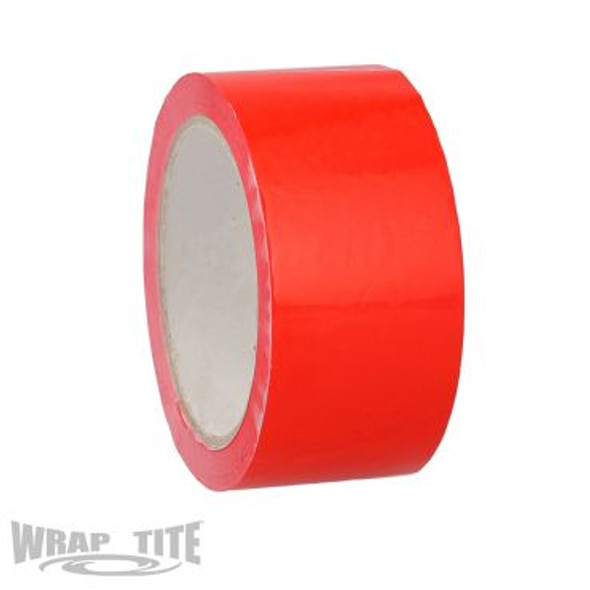 48mm x 50m, 2.3 Mil, 36 rls/cs, Industrial RED PVCI Tape
