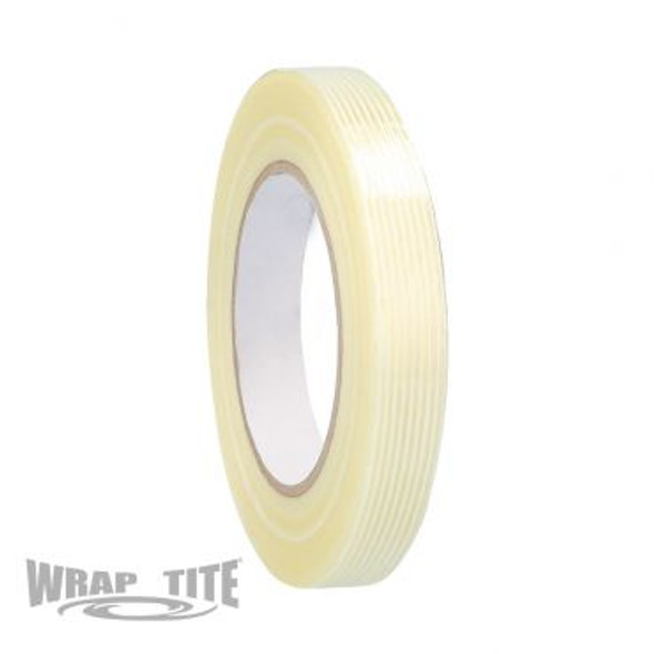 3/4"  x 60 yards, 4.8 mil Filament Tape, 48 rls/cs