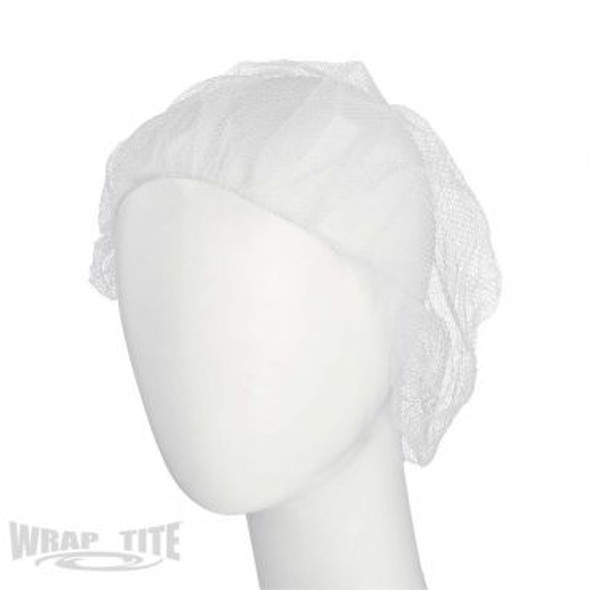 24 " White Nylon hairnet