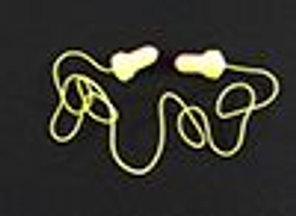 Laser-Lite Ear Plugs WITH CORD, 100 Pair Per Box