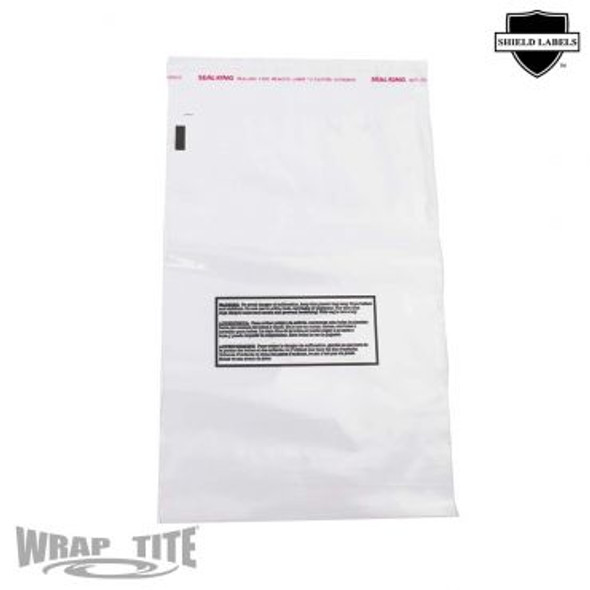 6 X 9 Resealable Clear Poly bags, 1,000/cs