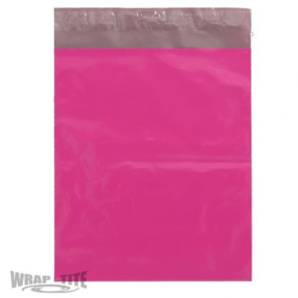 12" X 15.5" Pink Poly Mailer, 500/cs